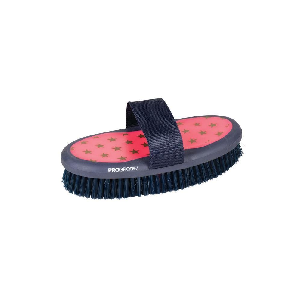 Hy Equestrian Star Easy Grip Body Brush image 3